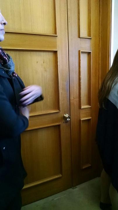 La puerta que estuvo cerrada para lxs activistas...