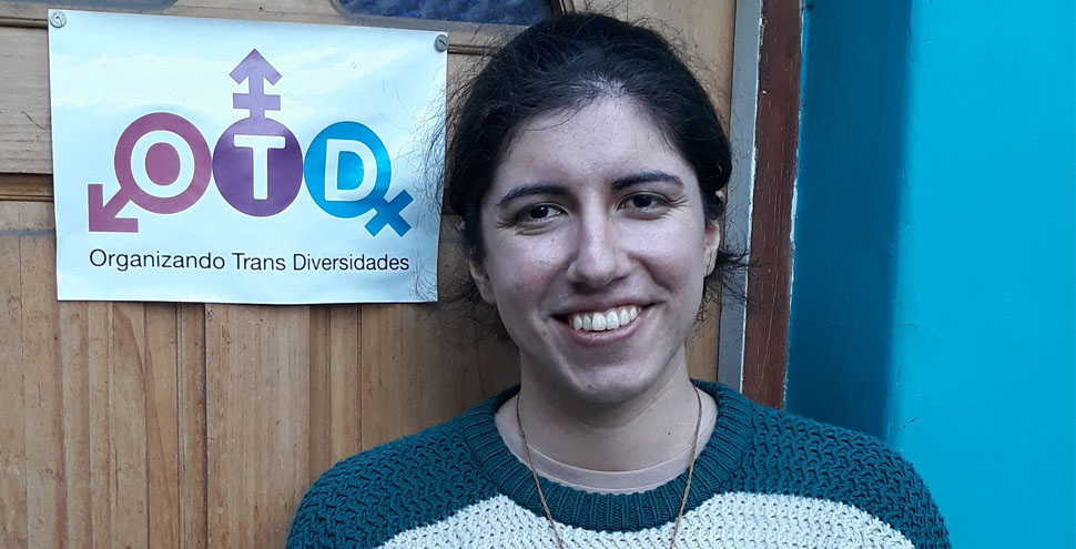 Psicóloga trans asume como co coordinadora de desarrollo comunitario de OTD Chile