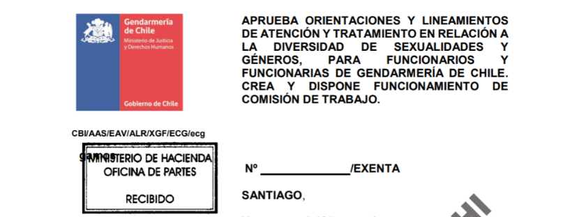 Fragmento de la propuesta de protocolo trans