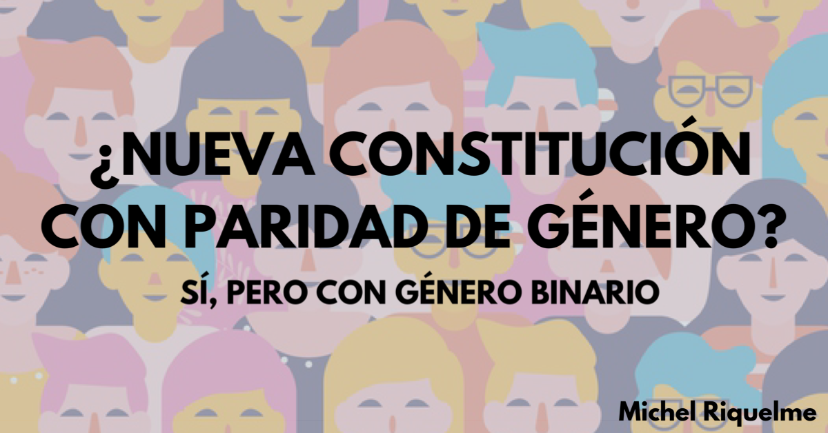 Yes to a new constitution with gender parity and binary gender