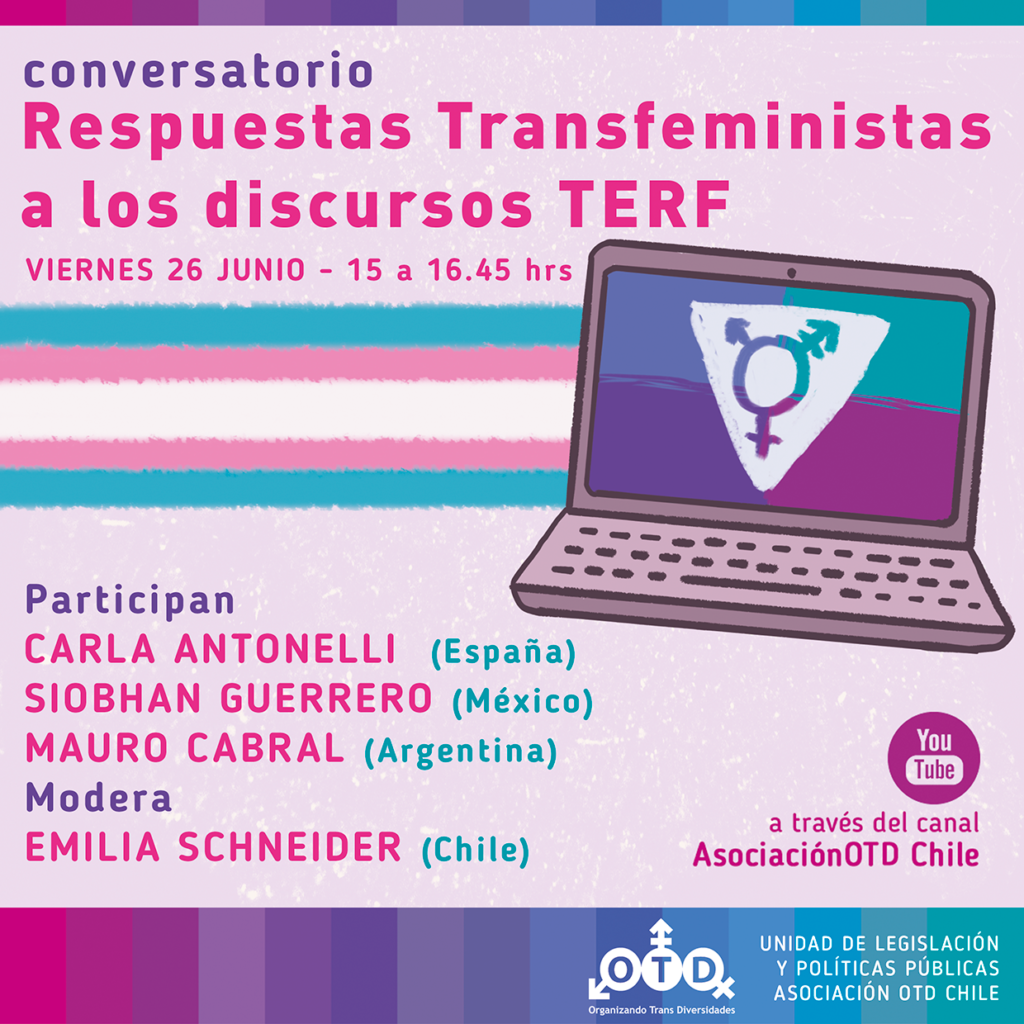 Respuestas transfeministas a los discursos TERF con Carla Antonelli, Siobhan Guerrero y Mauro Cabra