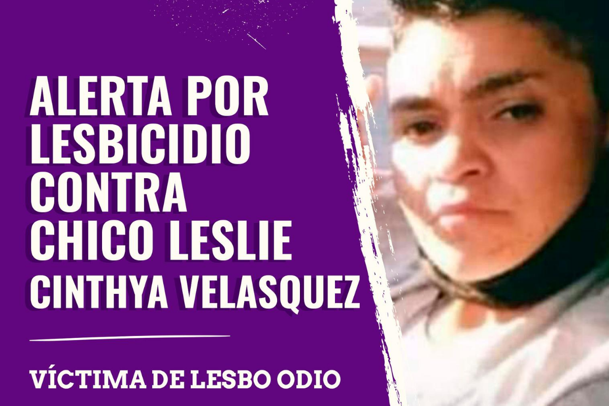 Declaración pública por lesbicidio de Leslie Velásquez #JusticiaParaLeslie
